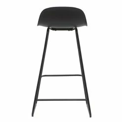 Tabourets De Bar Design Noirs H65 Cm (lot De 2) ELLA -Canapé Soldes tabourets de bar design noirs h65 cm lot de 2 ella 49623 616ee344a39d9 1200 675