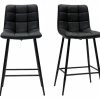 Tabourets De Bar Design Noirs H65 Cm (lot De 2) MAXWELL -Canapé Soldes tabourets de bar design noirs h65 cm lot de 2 maxwell 52279 62dea5c65da34 1200 675