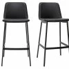 Tabourets De Bar Design Noirs H75 Cm (lot De 2) ARSENE -Canapé Soldes tabourets de bar design noirs h75 cm lot de 2 arsene 52998 63b80d3a77000 1200 675