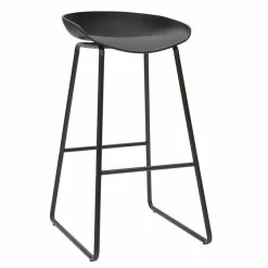Tabourets De Bar Design Noirs H75 Cm (lot De 2) PEBBLE -Canapé Soldes tabourets de bar design noirs h75 cm lot de 2 pebble 45307 5c0e39889d4c5 1200 675