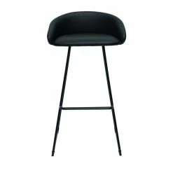 Tabourets De Bar Design Noirs H75 Cm (lot De 2) REYNOLD -Canapé Soldes tabourets de bar design noirs h75 cm lot de 2 reynold 51858 63e35ba54d6bc 1200 675