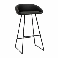 Tabourets De Bar Design Noirs H75 Cm (lot De 2) REYNOLD -Canapé Soldes tabourets de bar design noirs h75 cm lot de 2 reynold 51858 63e35badab38d 1200 675