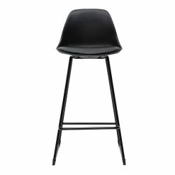Tabourets De Bar Design Noirs Pieds Métal 65 Cm (lot De 2) FRANZ -Canapé Soldes tabourets de bar design noirs pieds metal 65 cm lot de 2 franz 47160 5de6867994013 1200 675