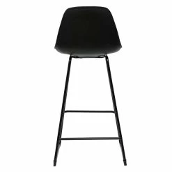 Tabourets De Bar Design Noirs Pieds Métal 65 Cm (lot De 2) FRANZ -Canapé Soldes tabourets de bar design noirs pieds metal 65 cm lot de 2 franz 47160 5de8c4c529389 1200 675