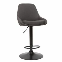 Tabourets De Bar Design Réglables Gris Foncé (lot De 2) HOLO -Canapé Soldes tabourets de bar design reglables gris fonce lot de 2 holo 48905 603fa803e8121 1200 675