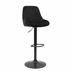 Tabourets De Bar Design Réglables Velours Noir (lot De 2) HOLO -Canapé Soldes tabourets de bar design reglables velours noir lot de 2 holo 50713 6278c6cf42ba2 1200 675