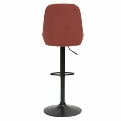 Tabourets De Bar Design Réglables Velours Rouge Tomette (lot De 2) HOLO -Canapé Soldes tabourets de bar design reglables velours rouge tomette lot de 2 holo 51852 62b970232dd36 1200 675