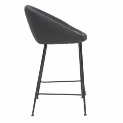 Tabourets De Bar Design Tissu Gris Foncé 65 Cm (lot De 2) SHERU -Canapé Soldes tabourets de bar design tissu gris fonce 65 cm lot de 2 sheru 47845 5f32be373e9a7 1200 675