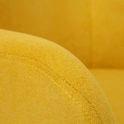 Tabourets De Bar En Tissu Effet Velours Jaune Moutarde H65 Cm (lot De 2) AMIKA -Canapé Soldes tabourets de bar en tissu effet velours jaune moutarde h65 cm lot de 2 amika 52690 63ff386a4569e 1200 675