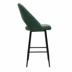 Tabourets De Bar En Tissu Effet Velours Texturé Vert H65 Cm (lot De 2) COSETTE -Canapé Soldes tabourets de bar en tissu effet velours texture vert h65 cm lot de 2 cosette 52084 62deb2dbd365b 1200 675