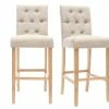Tabourets De Bar En Tissu Naturel H75 Cm (lot De 2) RIVOLI -Canapé Soldes tabourets de bar en tissu naturel h75 cm lot de 2 rivoli 42940 5bb3746f1dc77 1200 675