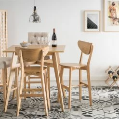 Tabourets De Bar En Tissu Naturel H75 Cm (lot De 2) RIVOLI -Canapé Soldes tabourets de bar en tissu naturel h75 cm lot de 2 rivoli 42940 5bb3747029f3a 1200 675