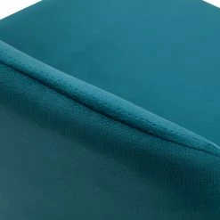 Tabourets De Bar Fixes En Tissu Velours Bleu Canard Pieds Métal Noir H65 (lot De 2) KAOLY -Canapé Soldes tabourets de bar fixes en tissu velours bleu canard pieds metal noir h65 lot de 2 kaoly 51943 62d55b5747ae2 1200 675