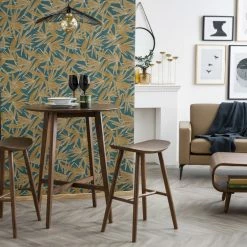 Tabourets De Bar Noyer H65 Cm (lot De 2) DEMORY -Canapé Soldes tabourets de bar noyer h65 cm lot de 2 demory 53538 63171f20cfc48 1200 675