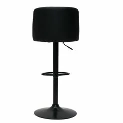 Tabourets De Bar Réglables En Polyuréthane Noir Et Métal Noir (lot De 2) MONTI -Canapé Soldes tabourets de bar reglables en polyurethane noir et metal noir lot de 2 monti 52290 62b587a4dbd71 1200 675