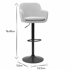 Tabourets De Bar Réglables Tissu Effet Velours Beige Et Métal (lot De 2) AMIKA -Canapé Soldes tabourets de bar reglables tissu effet velours beige et metal lot de 2 amika 52686 62e93c6361a05 1200 675
