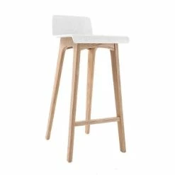 Tabourets De Bar Scandinaves Blancs Et Bois Clair H75 Cm (lot De 2) BALTIK -Canapé Soldes tabourets de bar scandinaves blancs et bois clair h75 cm lot de 2 baltik 53534 6316110d5995b 1200 675
