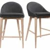 Tabourets De Bar Scandinaves En Tissu Gris Anthracite Et Frêne Massif H66 Cm (lot De 2) DALIA -Canapé Soldes tabourets de bar scandinaves en tissu gris anthracite et frene massif h66 cm lot de 2 dalia 53561 6315ca440ff62 1200 675