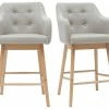 Tabourets De Bar Scandinaves Gris Clair Et Bois H65 Cm (lot De 2) BALTIK -Canapé Soldes tabourets de bar scandinaves gris clair et bois h65 cm lot de 2 baltik 48412 5f4fba7ec932d 1200 675