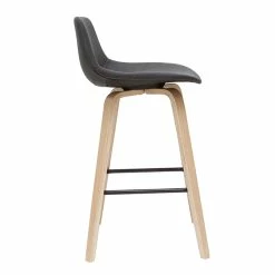 Tabourets De Bar Scandinaves Gris Foncé H65 Cm (lot De 2) NONIE -Canapé Soldes tabourets de bar scandinaves gris fonce h65 cm lot de 2 nonie 49306 60fe7a8054adb 1200 675