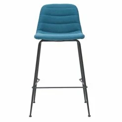 Tabourets De Bar Tissu Et Métal Bleu Canard 65 Cm (lot De 2) SAURY -Canapé Soldes tabourets de bar tissu et metal bleu canard 65 cm lot de 2 saury 47847 5f33edcf0fdc1 1200 675