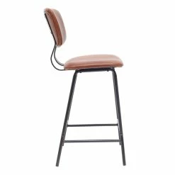 Tabourets De Bar Vintage Marron Clair Avec Pieds Métal 65 Cm (lot De 2) LAB -Canapé Soldes tabourets de bar vintage marron clair avec pieds metal 65 cm lot de 2 lab 45225 5c41d68409d32 1200 675