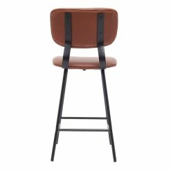 Tabourets De Bar Vintage Marron Clair Avec Pieds Métal 65 Cm (lot De 2) LAB -Canapé Soldes tabourets de bar vintage marron clair avec pieds metal 65 cm lot de 2 lab 45225 5c41d685d01d2 1200 675