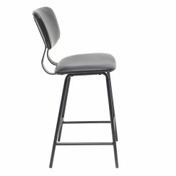 Tabourets De Bar Vintage Noir Avec Pieds Métal 65cm (lot De 2) LAB -Canapé Soldes tabourets de bar vintage noir avec pieds metal 65cm lot de 2 lab 45224 5c3f5660257b7 1200 675