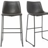Tabourets De Bar Vintage Noirs 73 Cm (lot De 2) NEW ROCK -Canapé Soldes tabourets de bar vintage noirs 73 cm lot de 2 new rock 42205 5bbcc6948db66 1200 675