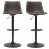 Tabourets De Bar Vintage Réglables Pivotants Marron (lot De 2) NEW ROCK -Canapé Soldes tabourets de bar vintage reglables pivotants marron lot de 2 new rock 48497 5f7358e731aaa 1200 675