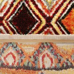 Tapis à Motifs Multicolore 160 X 230 Cm HOLI -Canapé Soldes tapis a motifs multicolore 160 x 230 cm holi 50619 60e59fd560d20 1200 675