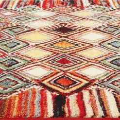 Tapis à Motifs Multicolore 160 X 230 Cm HOLI -Canapé Soldes tapis a motifs multicolore 160 x 230 cm holi 50619 60e59fe3090b6 1200 675