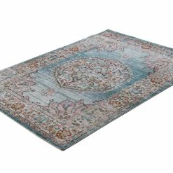 Tapis Bleu à Motif Multicolore 160 X 230 Cm TAET -Canapé Soldes tapis bleu a motif multicolore 160 x 230 cm taet 52028 61e1564554399 1200 675