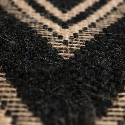 Tapis Chevrons Noir Et Naturel 160 X 230 Cm MISSO -Canapé Soldes tapis chevrons noir et naturel 160 x 230 cm misso 48154 5e735cc677d90 1200 675