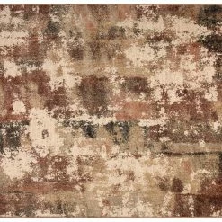 Tapis Effet Usé Tons Cuivrés 160 X 230 Cm KIKA