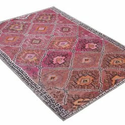 Tapis Ethnique Rose à Motifs L160 X L230 Cm ALEV -Canapé Soldes tapis ethnique rose a motifs l160 x l230 cm alev 53999 6390a7fc670bd 1200 675