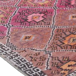 Tapis Ethnique Rose à Motifs L160 X L230 Cm ALEV -Canapé Soldes tapis ethnique rose a motifs l160 x l230 cm alev 53999 6390a800ab382 1200 675