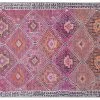 Tapis Ethnique Rose à Motifs L160 X L230 Cm ALEV