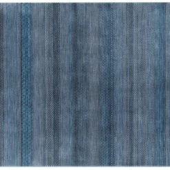 Tapis Moderne à Motifs Bleus 160 X 230 Cm INDIGO