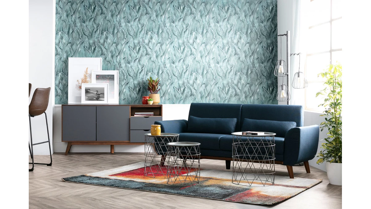 Tapis Multicolore 160 X 230 Cm ABSTRAIT 6 Tapis Multicolore 160 X 230 Cm ABSTRAIT – Image 4