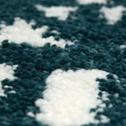 Tapis Rond Graphique Bleu D160 Cm OLAPA -Canapé Soldes tapis rond graphique bleu d160 cm olapa 49114 6033ece221b9b 1200 675