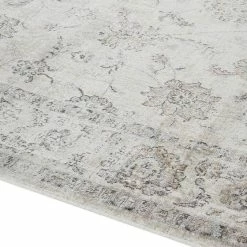 Tapis Vintage En Viscose Avec Motifs Gris 160 X 230 Cm RYAD -Canapé Soldes tapis vintage en viscose avec motifs gris 160 x 230 cm ryad 52499 624435f6b6bd2 1200 675