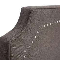 Tête De Lit Baroque Cloutée En Tissu Gris Foncé L166 Cm BARDOT -Canapé Soldes tete de lit baroque cloutee en tissu gris fonce l166 cm bardot 49059 60881be69055f 1200 675