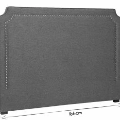 Tête De Lit Baroque Cloutée En Tissu Gris Foncé L166 Cm BARDOT -Canapé Soldes tete de lit baroque cloutee en tissu gris fonce l166 cm bardot 49059 60881beb22262 1200 675