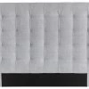 Tête De Lit Capitonnée En Tissu Gris L160 Cm HALCIONA -Canapé Soldes tete de lit capitonnee en tissu gris l160 cm halciona 46978 5d6ced0972dac 1200 675