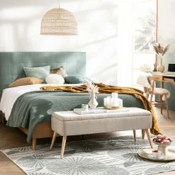 Tête De Lit Capitonnée En Tissu Velours Jaune Moutarde L160 Cm HALCIONA 10 Tête De Lit Capitonnée En Tissu Velours Jaune Moutarde L160 Cm HALCIONA -Canapé Soldes tete de lit capitonnee en tissu velours jaune moutarde l160 cm halciona 49759 61017693b8356 1200 675