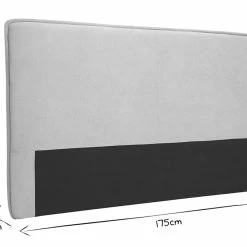 Tête De Lit En Tissu Effet Velours Naturel L175 Cm MARCIA -Canapé Soldes tete de lit en tissu effet velours naturel l175 cm marcia 50724 637350d1a246b 1200 675