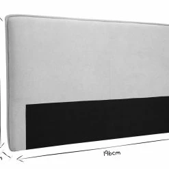 Tête De Lit En Tissu Effet Velours Naturel L196 Cm MARCIA -Canapé Soldes tete de lit en tissu effet velours naturel l196 cm marcia 50725 63735077dafbd 1200 675