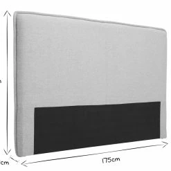 Tête De Lit En Tissu Gris Clair L175 Cm MARCIA -Canapé Soldes tete de lit en tissu gris clair l175 cm marcia 50723 637351a6d5aa7 1200 675