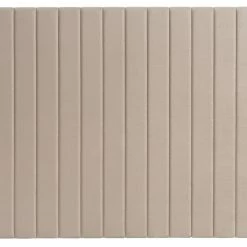 Tête De Lit En Tissu Velours Taupe L170 Cm NEHA